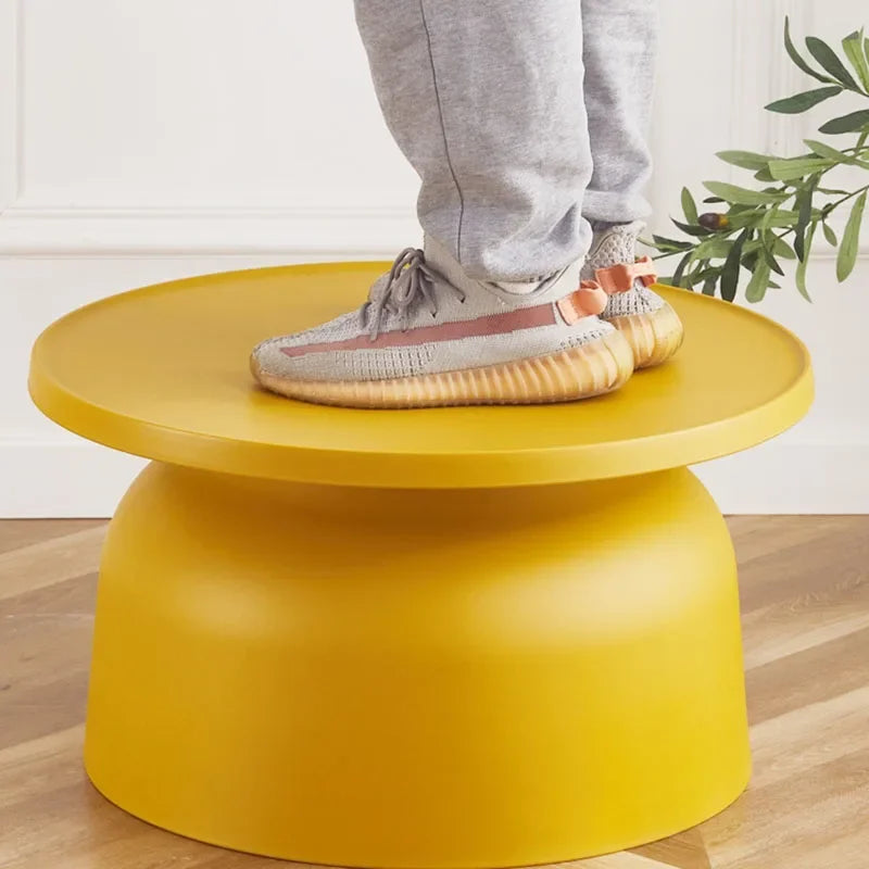YQXH Modern Minimalist Plastic Coffee Table for Living Room