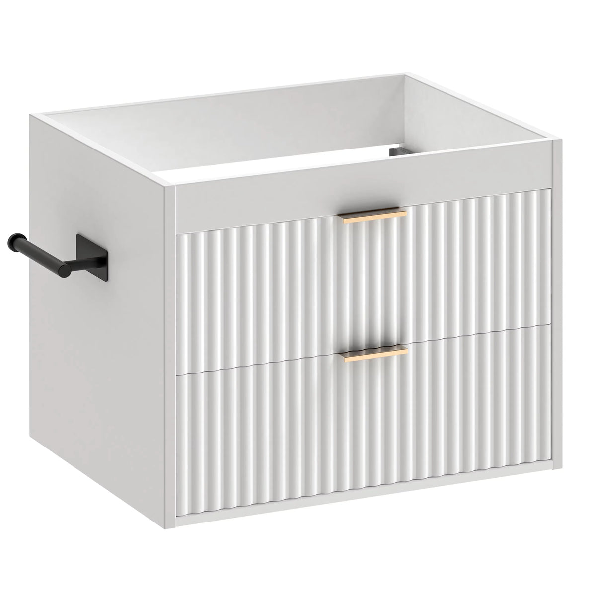 EVOKEDEN Floating Bathroom Vanity With Sink Wall Mounted Cabinet