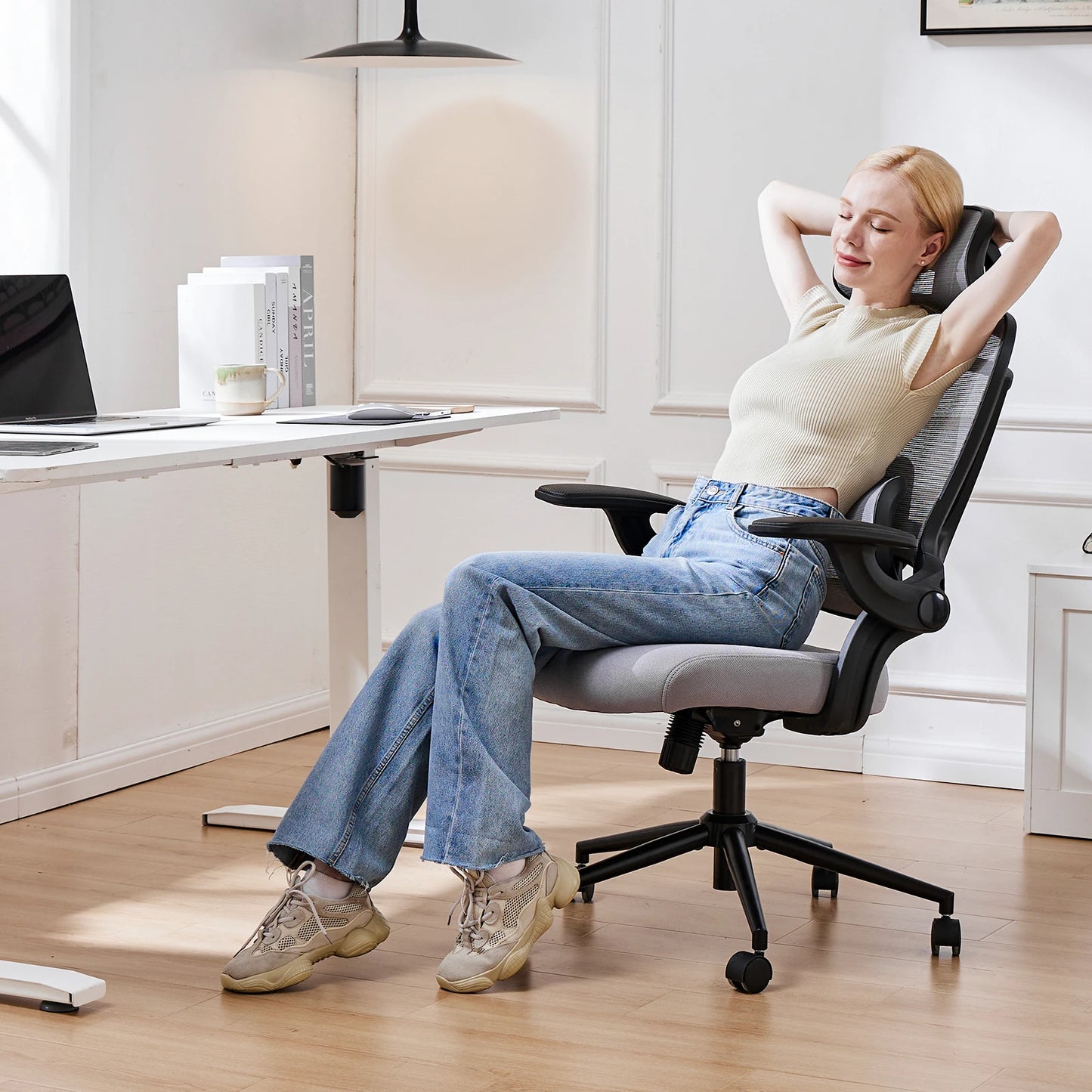 JHK Ergonomic Mesh Adjustable Lumbar Support Office Chair