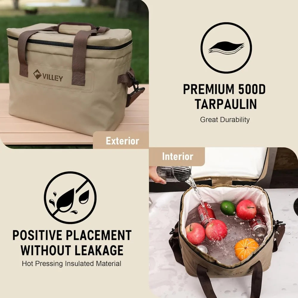 NBVCX Insulated Soft Cooler Bag With Removable Strap