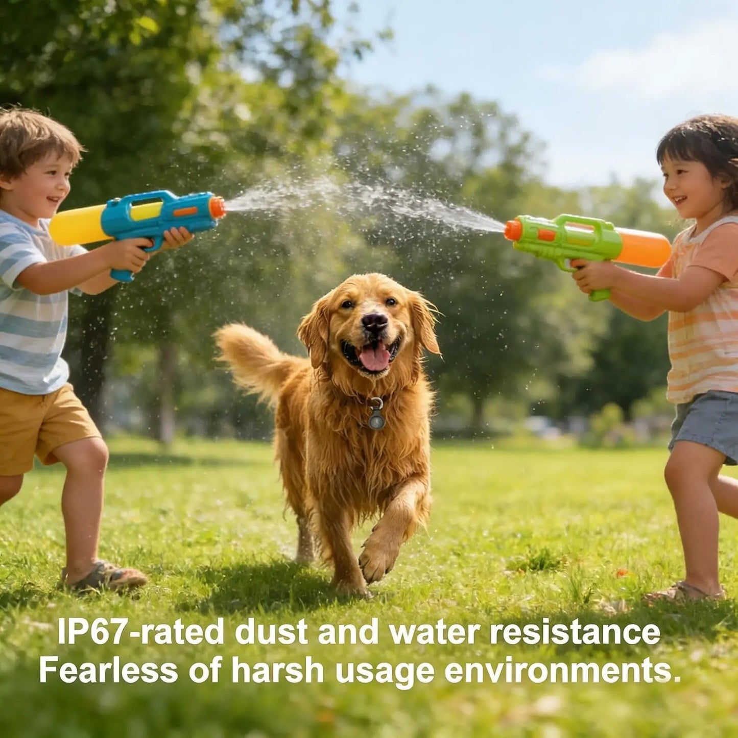 GPS for Dogs RealTime Location Smart Collar No Monthly Fee