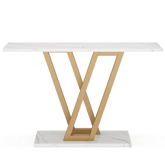 Tribesigns Industrial Console Table For Entryway And Living Room