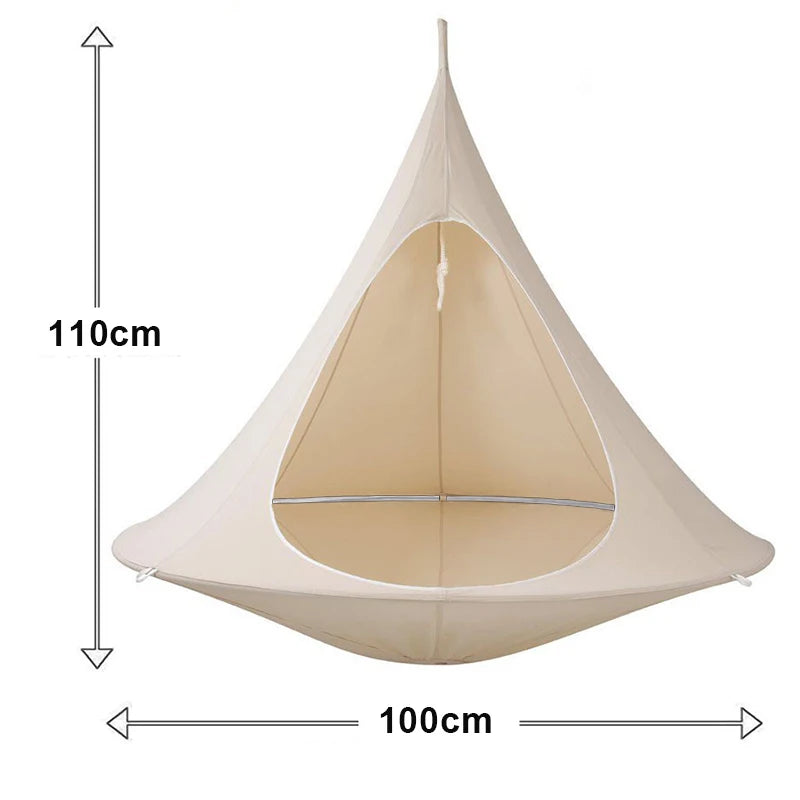 Outdoor Waterproof Hammock Hanging Chair For Indoor And Outdoor Use