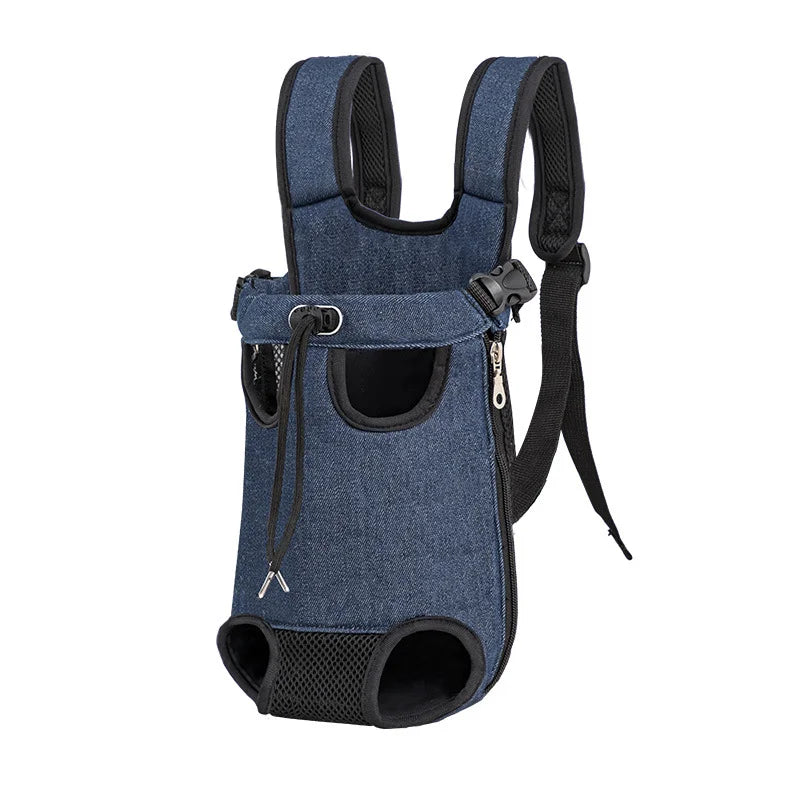 Adjustable Cat And Dog Carrier Backpack Double Shoulder Travel Bag