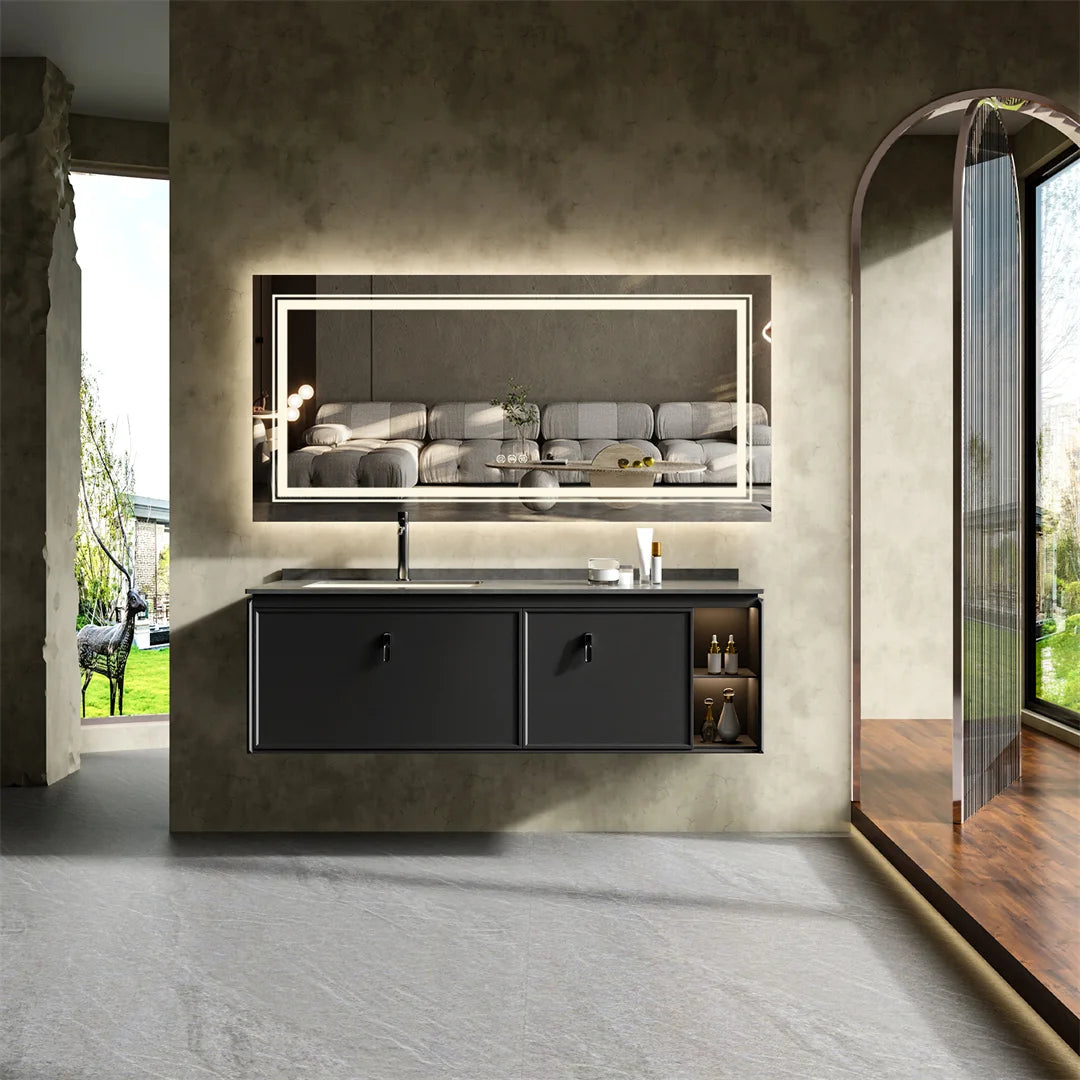 Luvodi Full Length Illuminated Mirror With Touch Sensor Control