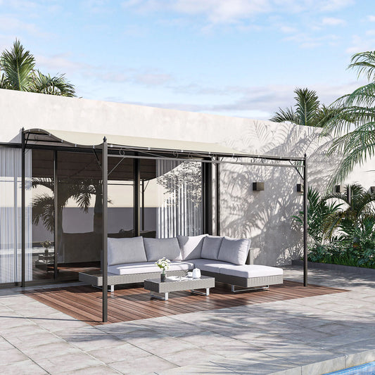 Steel Outdoor Pergola Gazebo Canopy For Patio And Backyard