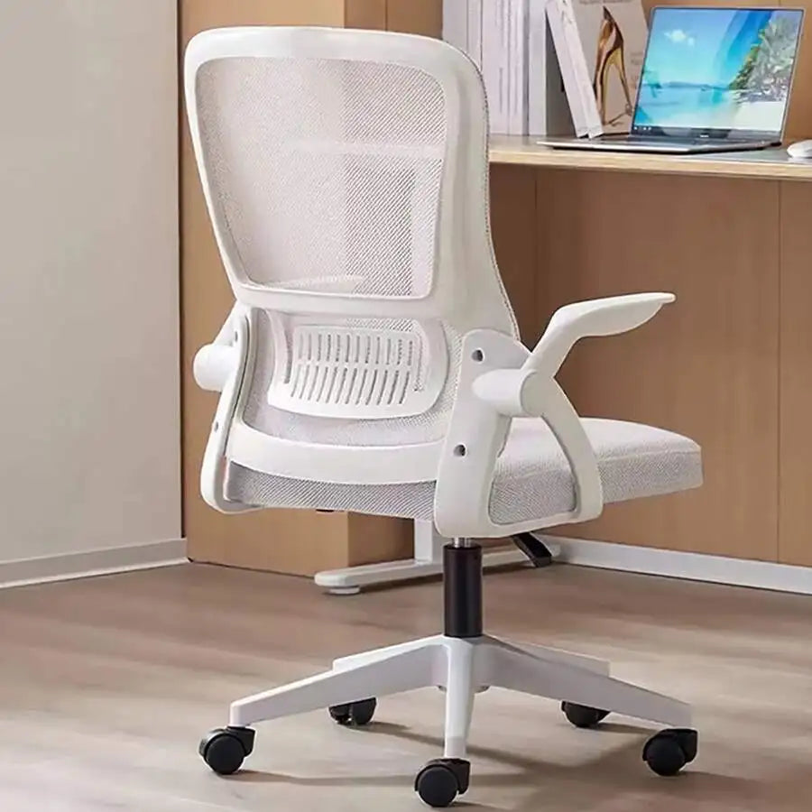 Office Chair Ergonomic Mesh Swivel Chair With Flip Up Arms