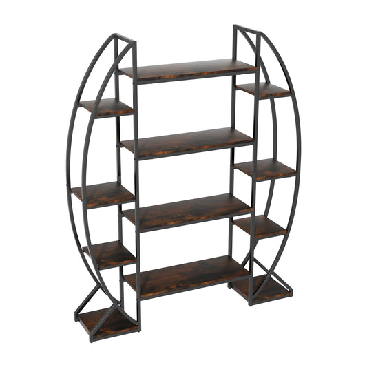 Wisfor Metal Plant Stand Multilayer Bookshelf 10 Tier Garden Pot Rack