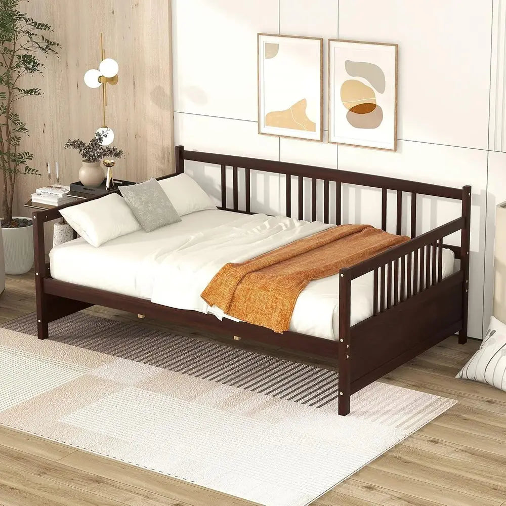 Modern Multifunctional Sofa Bed With Sturdy Slat Support