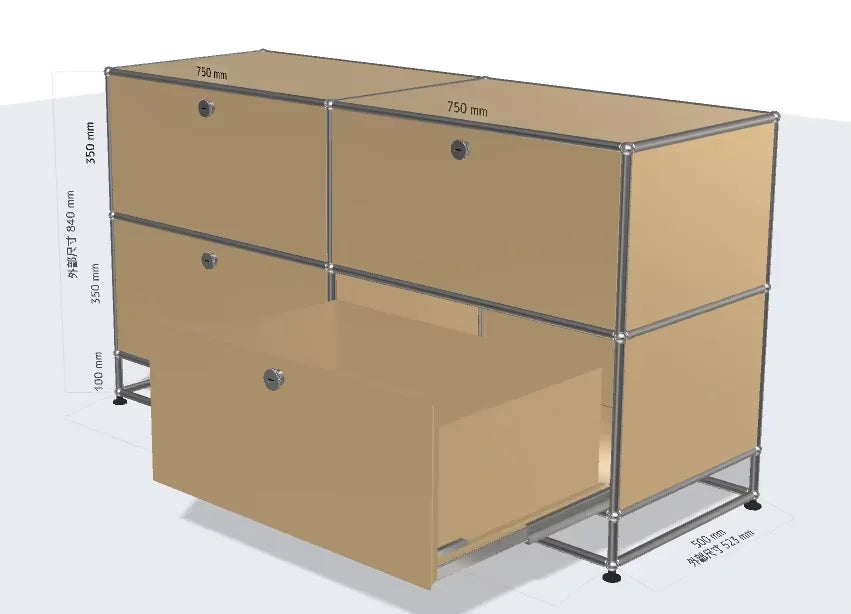Bigcityfur Modern Metal Corner TV Stand Storage Cabinet