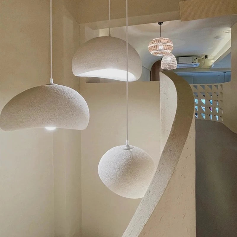 AuroraRealm Nordic Wabi Sabi Ceiling Chandelier Pendant Light