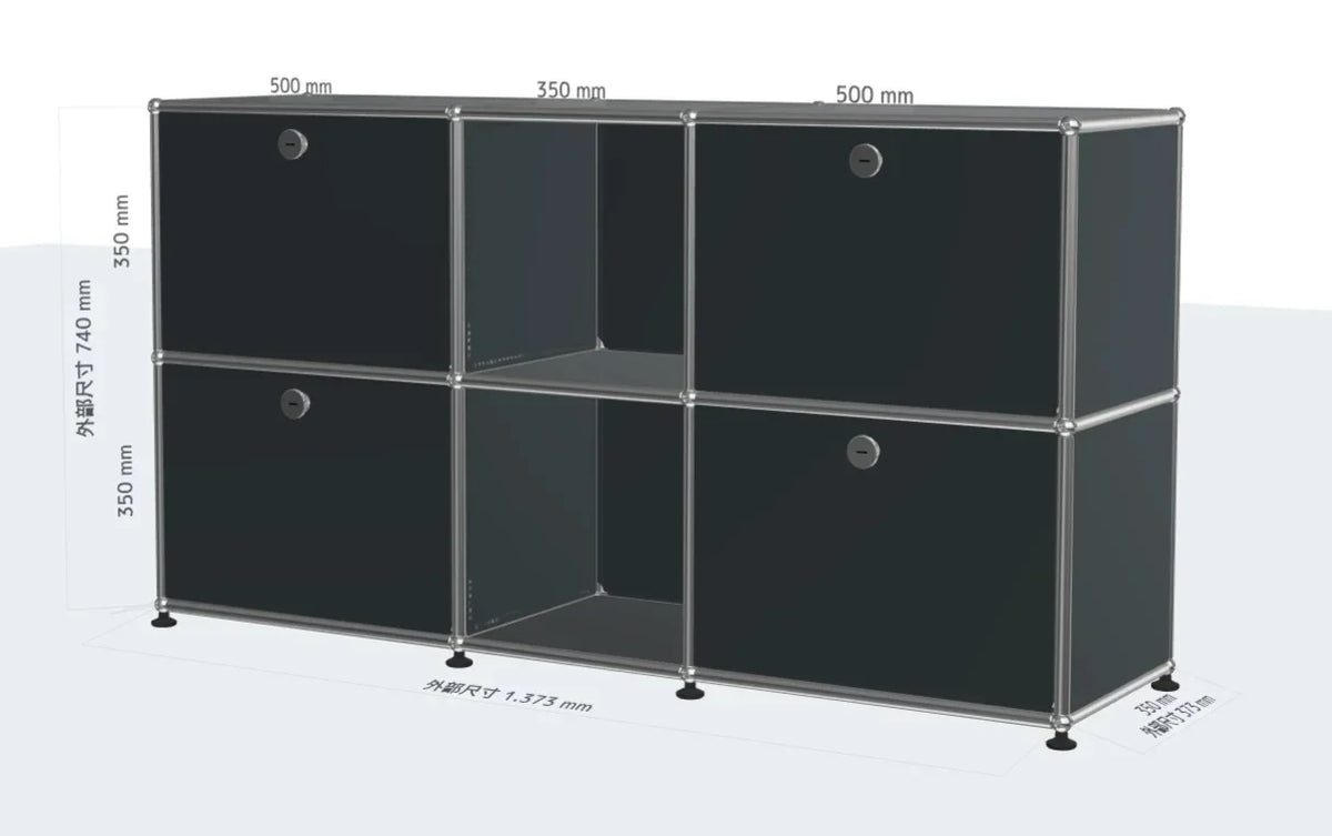 Bigcityfur Modern Metal Corner TV Stand Storage Cabinet