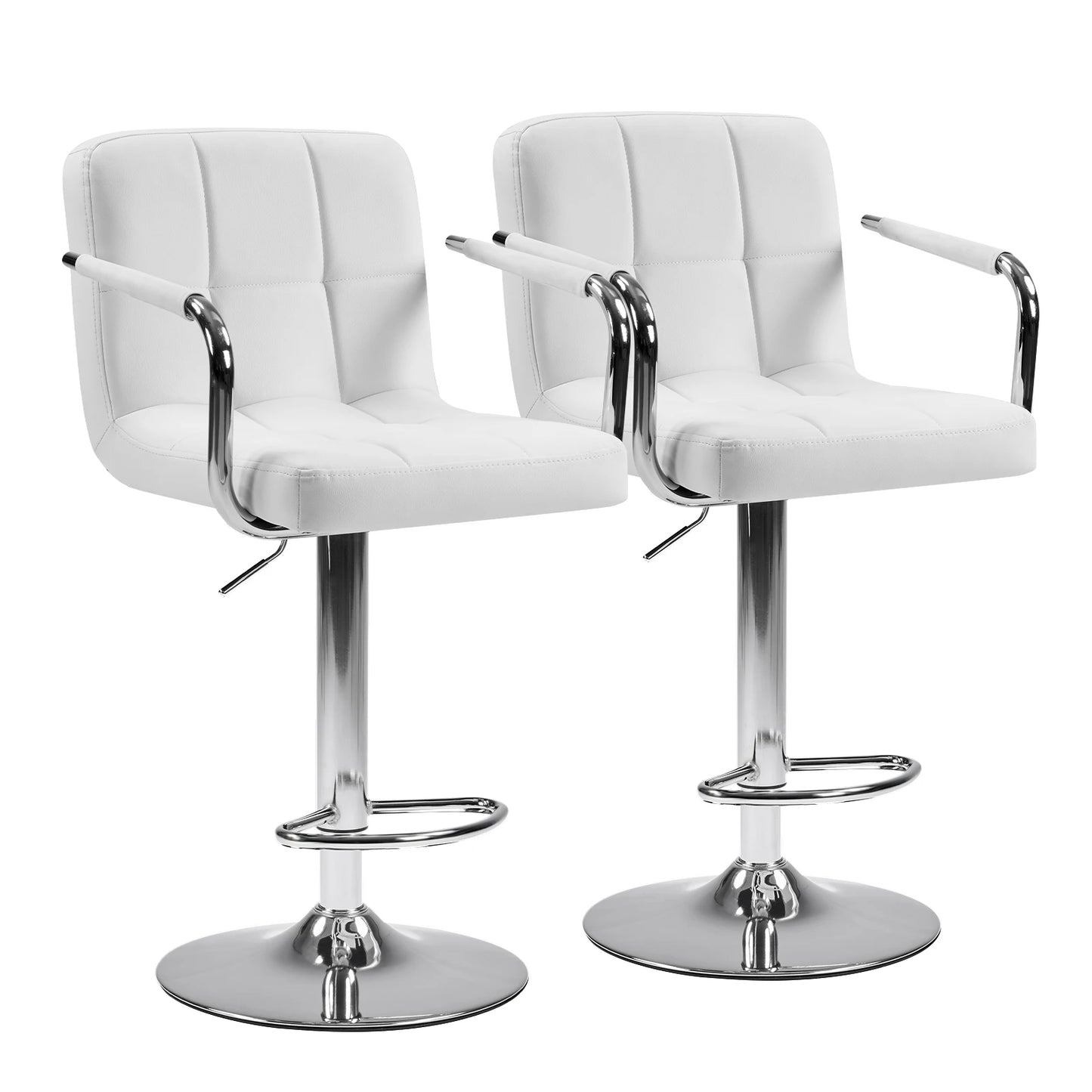 JHK Ergonomic PU Leather Armrests Office Chair With Adjustable Height