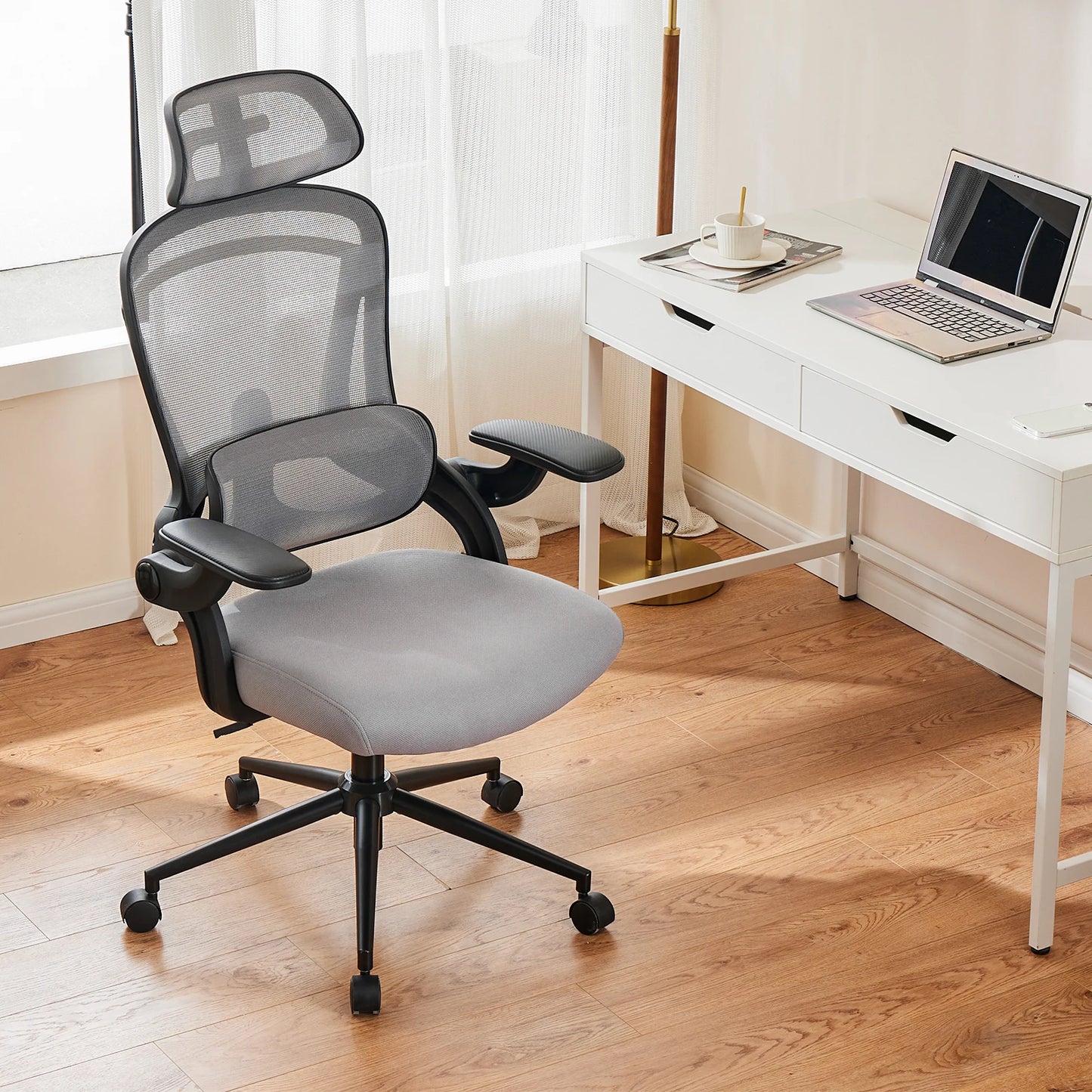 JHK Ergonomic Mesh Adjustable Lumbar Support Office Chair