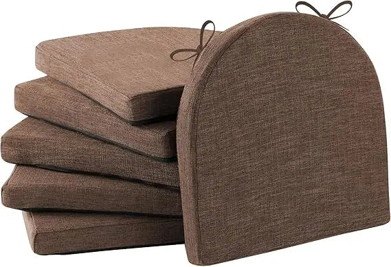 RBXC Dining Chair Cushions With Ties And Removable Covers