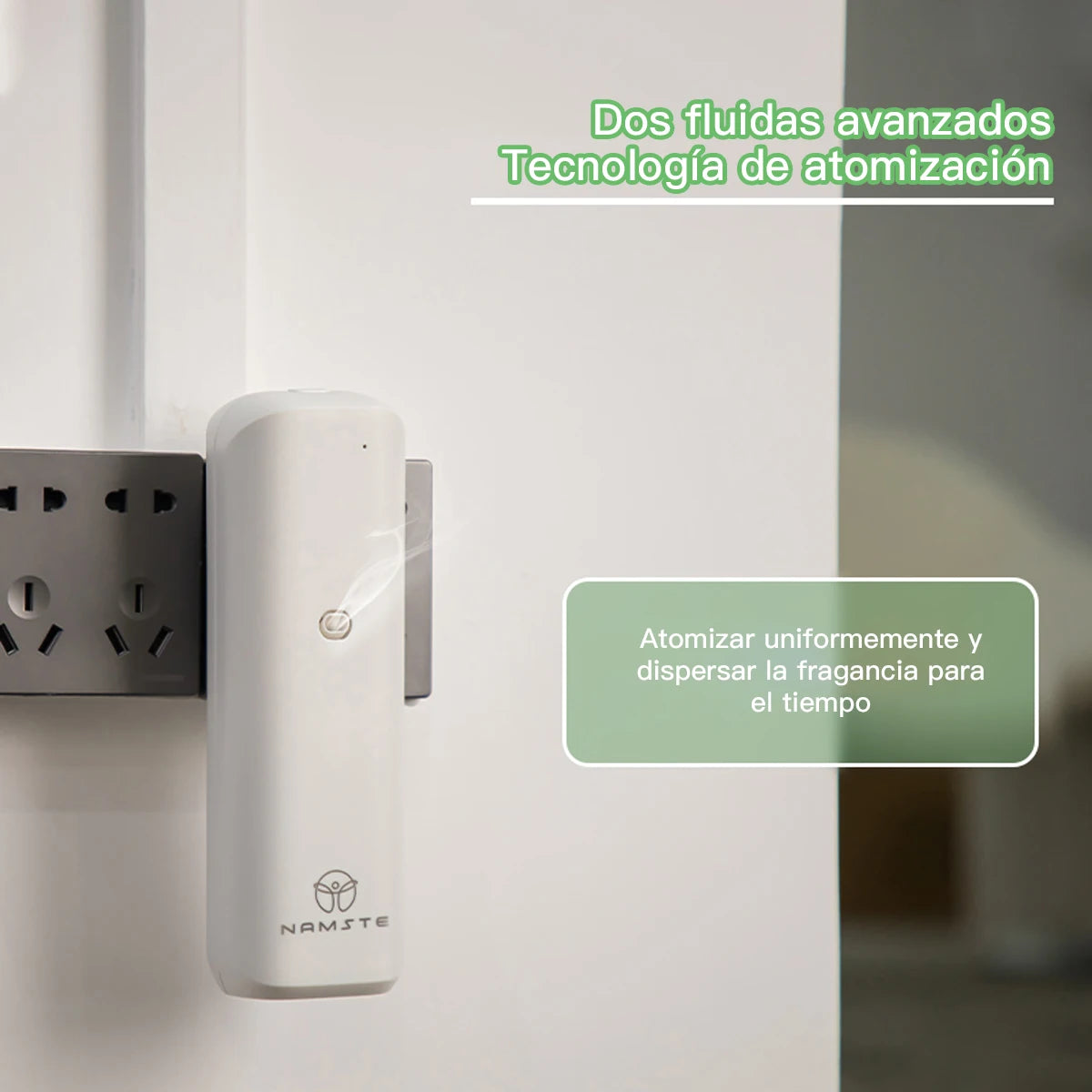 NAMSTE Plug In Wall Fragrance Diffuser Waterless Smart Essential Oils