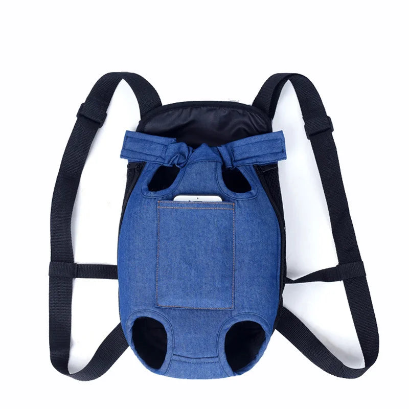 Adjustable Cat And Dog Carrier Backpack Double Shoulder Travel Bag