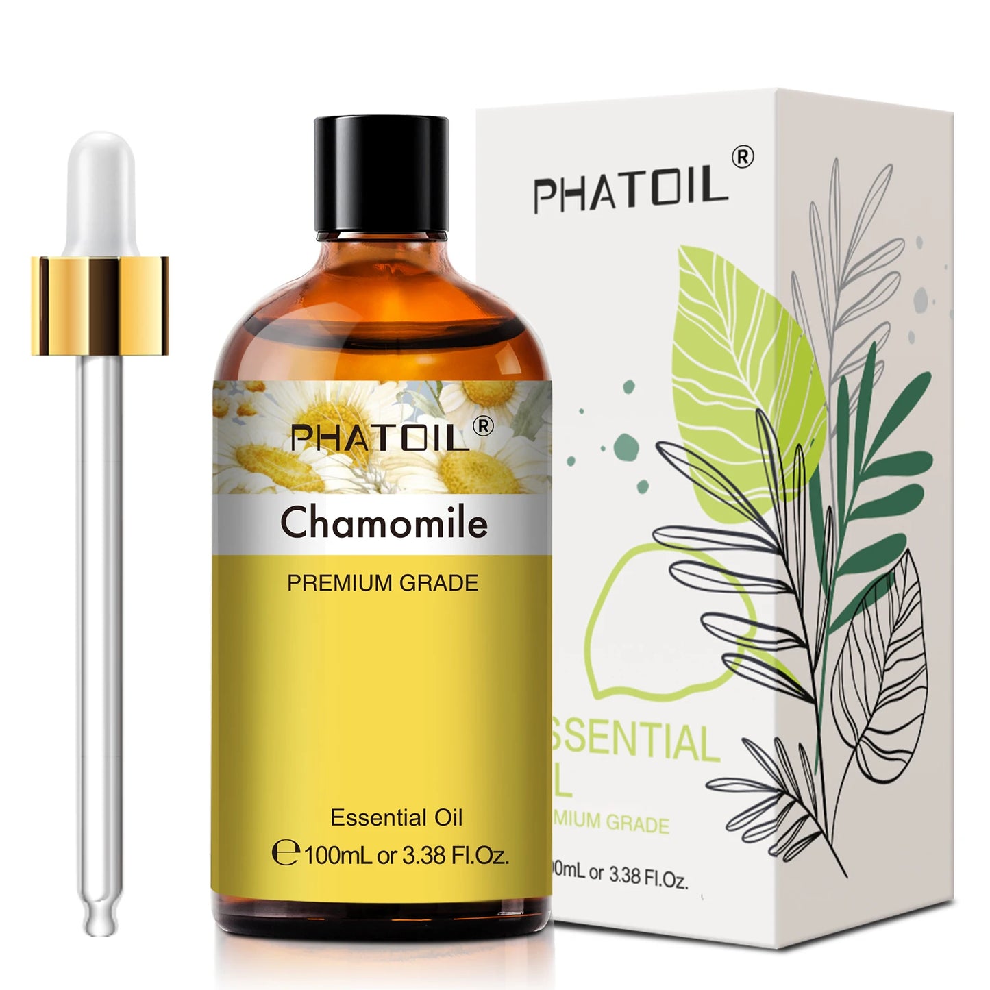 PHATOIL Lavender Jasmine Vanilla Sandalwood Sweet Orange Lemon Essential Oils