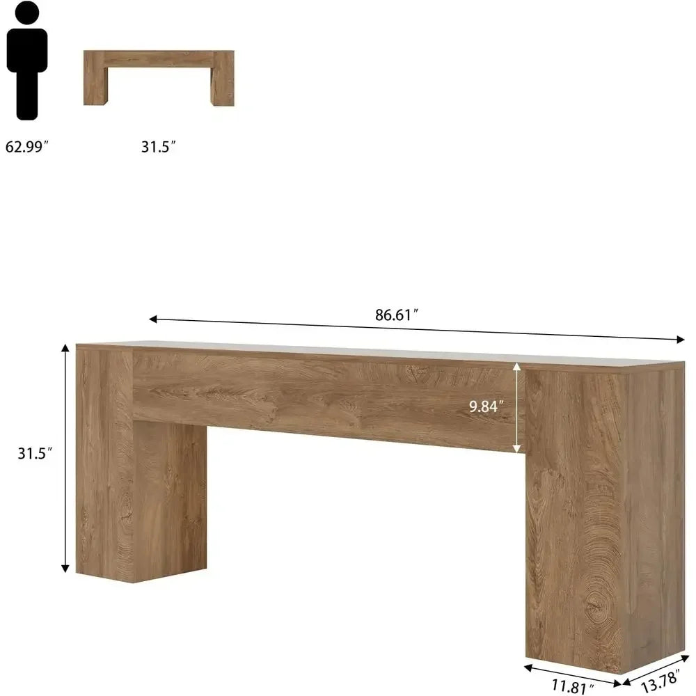 Modern Entryway Console Table For Hallway And Living Room