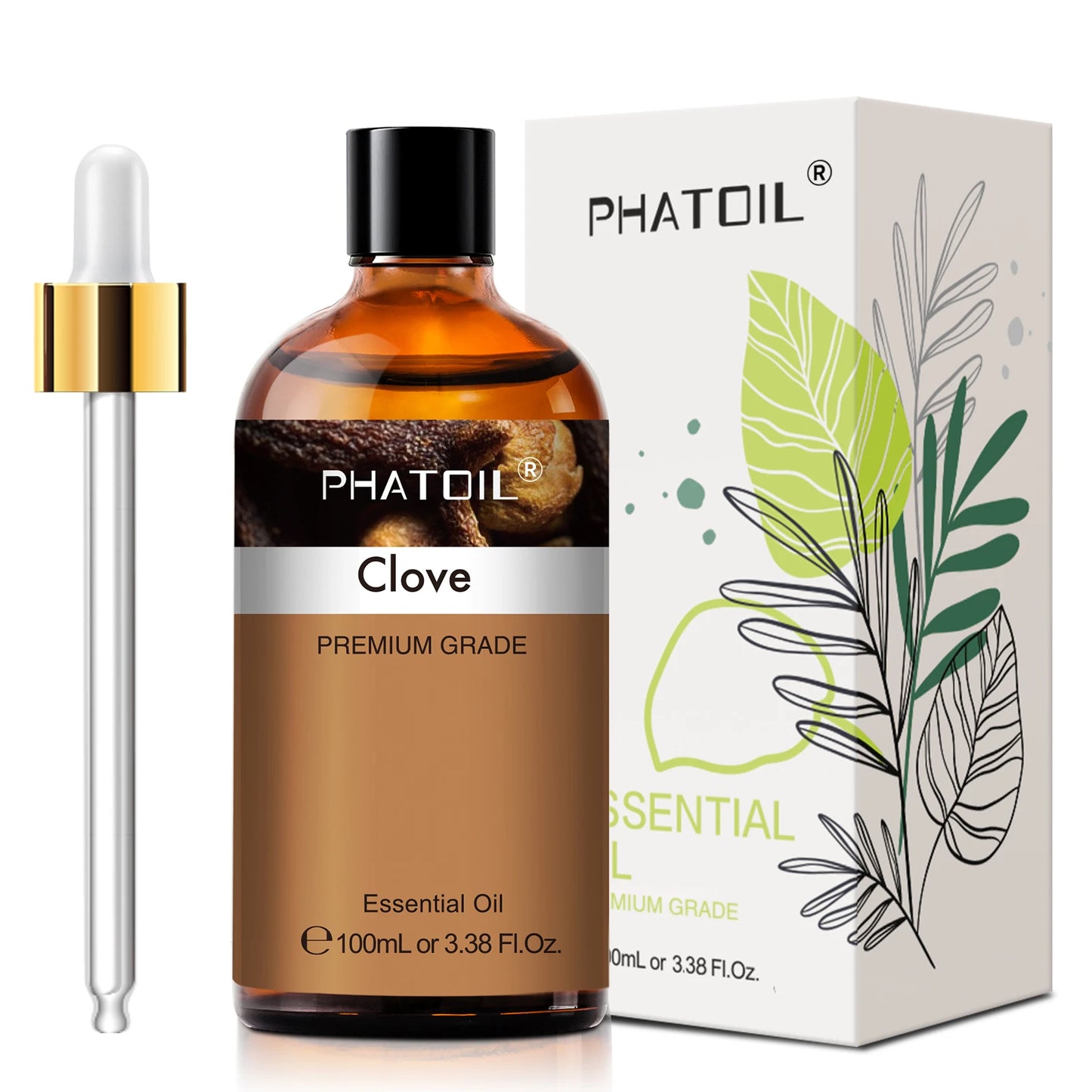 PHATOIL Lavender Jasmine Vanilla Sandalwood Sweet Orange Lemon Essential Oils
