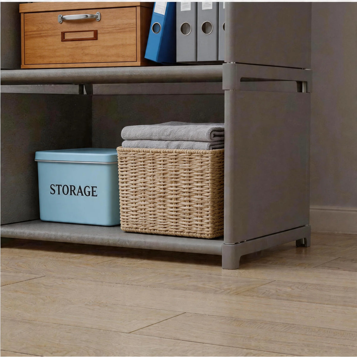Multifunctional Storage Shelf Multi Layer Bookcase Living Room Organizer