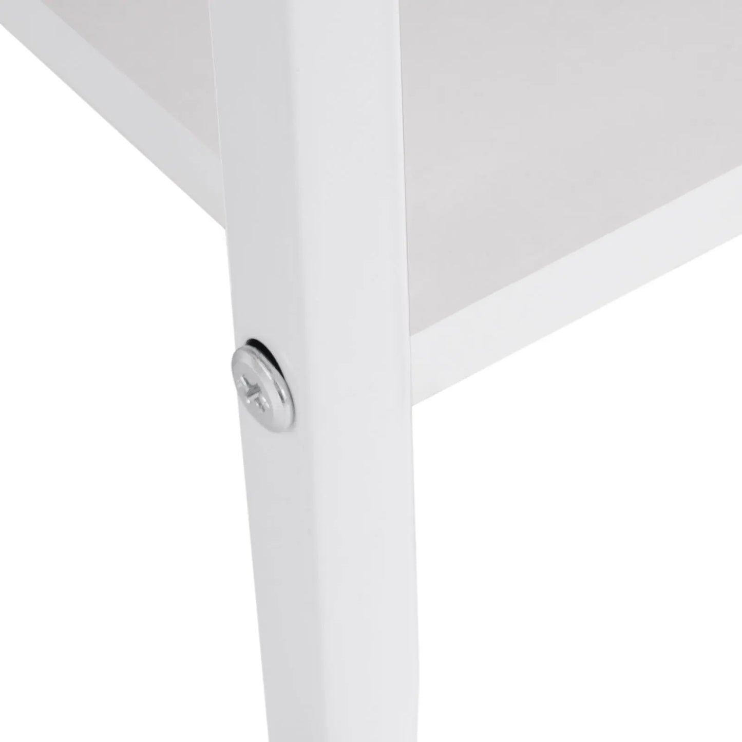 Modern Coffee Table With One Drawer And Two Tiers Wooden