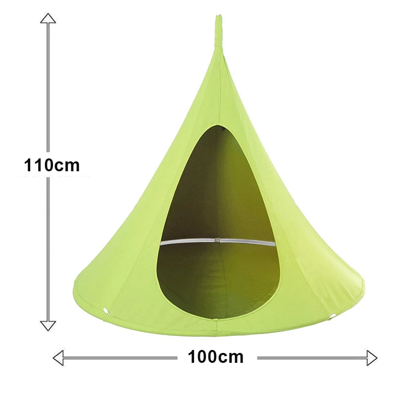 Outdoor Waterproof Hammock Hanging Chair For Indoor And Outdoor Use