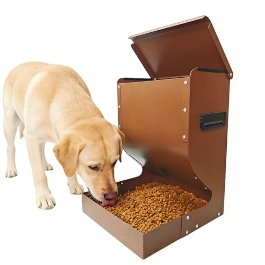 Gravity Automatic Dog Feeder Indoor Outdoor Use For Dogs