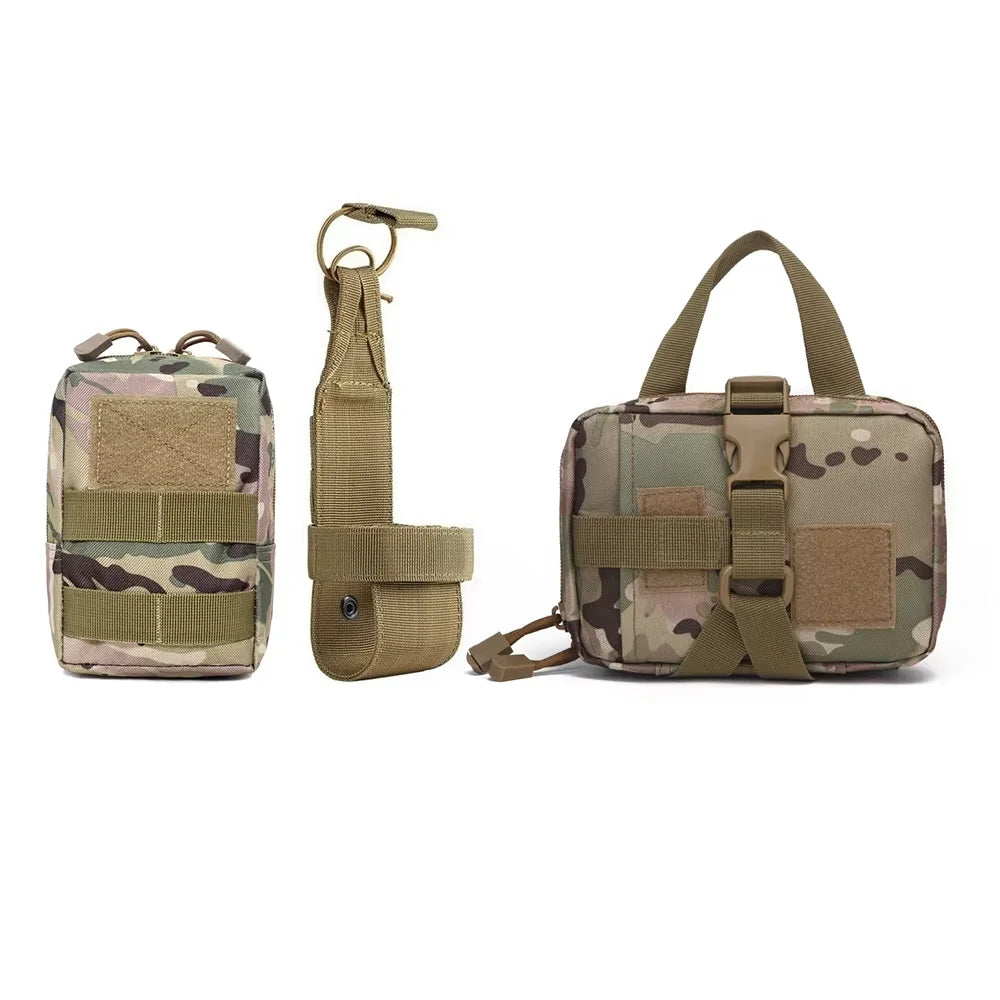 Dog Tactical Bags Set Molle Pouches For Harness Attachment Training