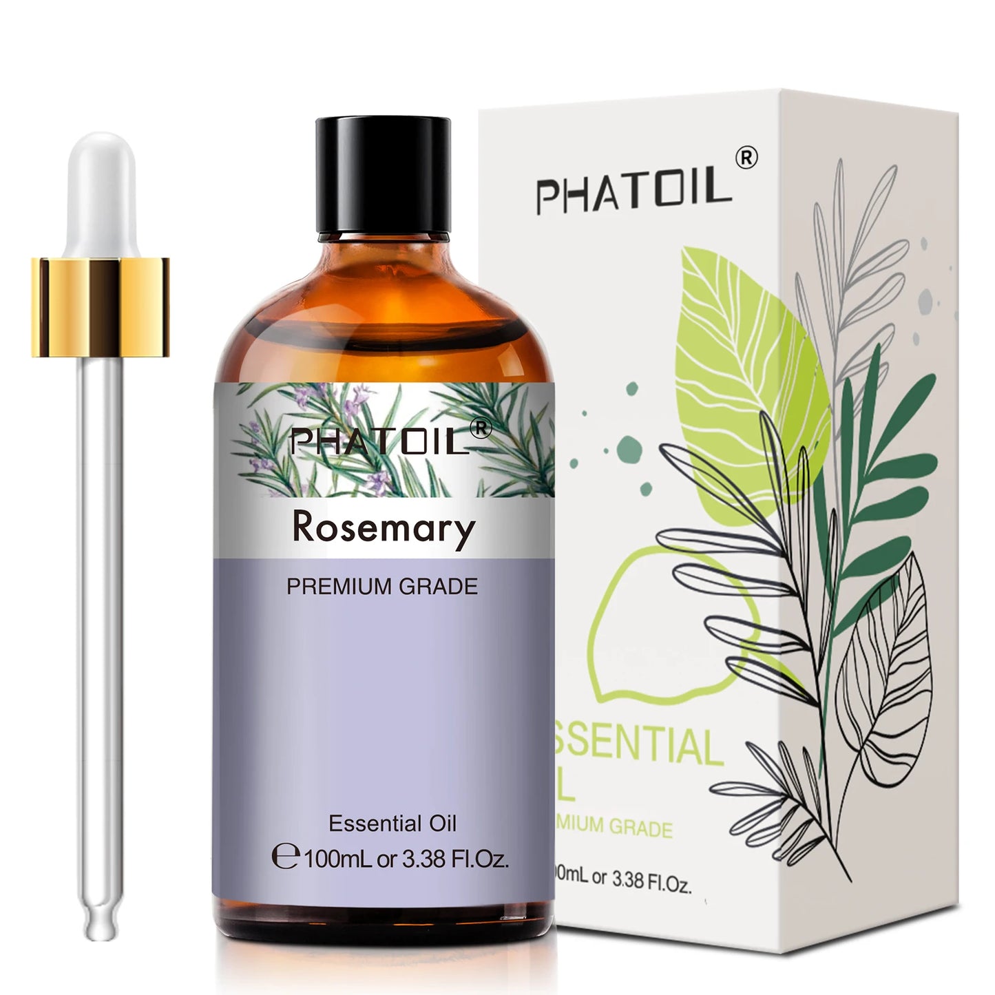 PHATOIL Lavender Jasmine Vanilla Sandalwood Sweet Orange Lemon Essential Oils