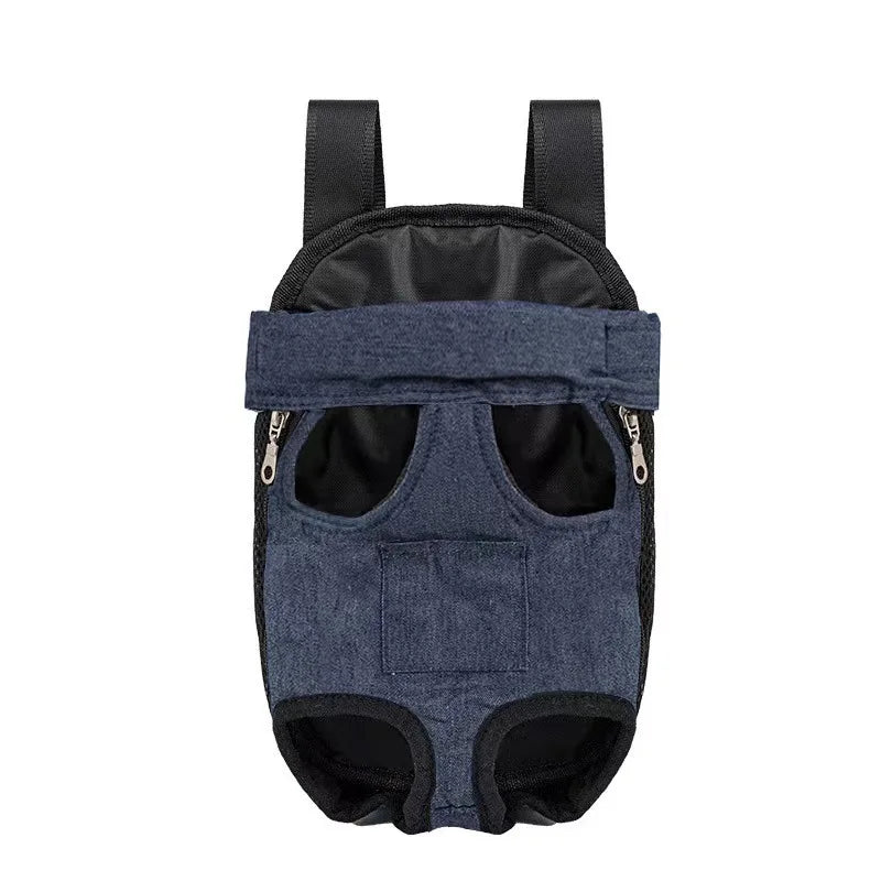 Adjustable Cat And Dog Carrier Backpack Double Shoulder Travel Bag