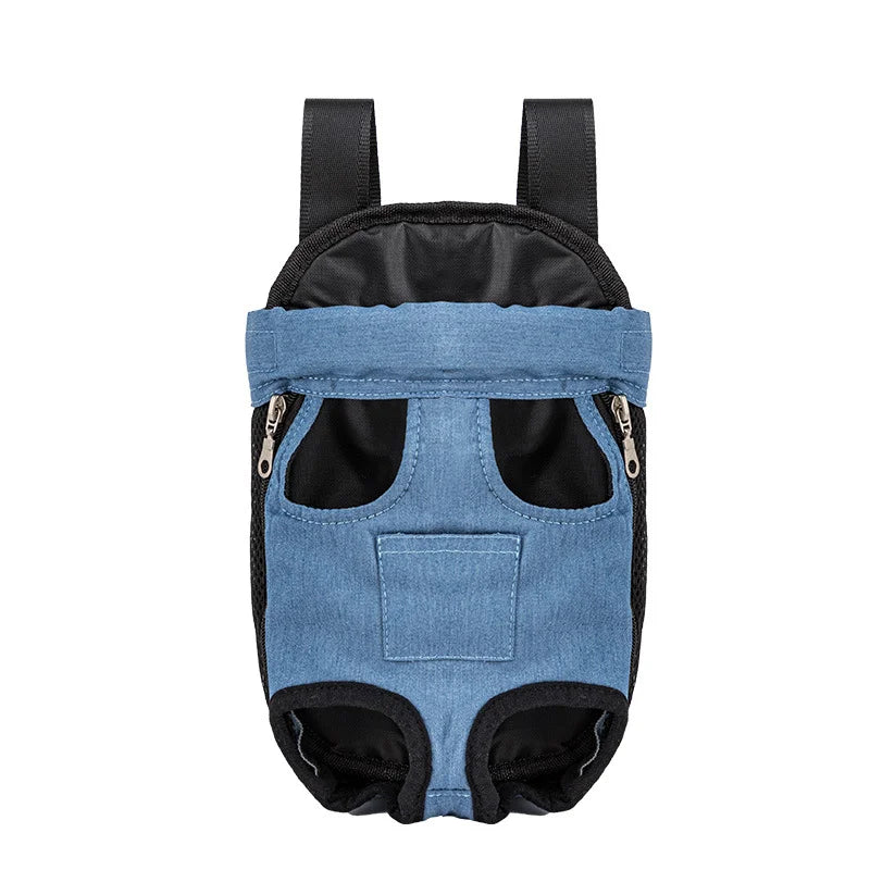 Adjustable Cat And Dog Carrier Backpack Double Shoulder Travel Bag
