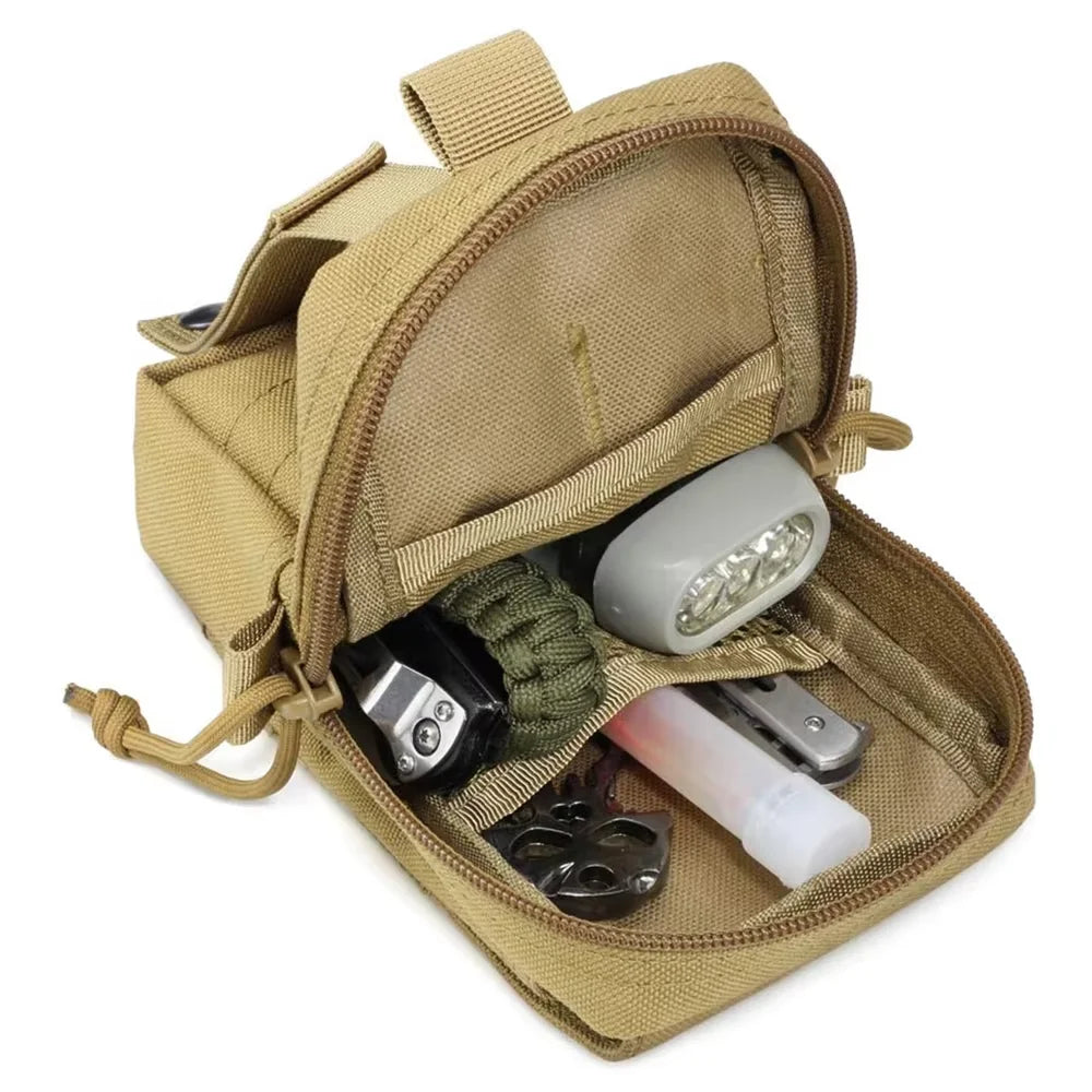 Dog Tactical Bags Set Molle Pouches For Harness Attachment Training