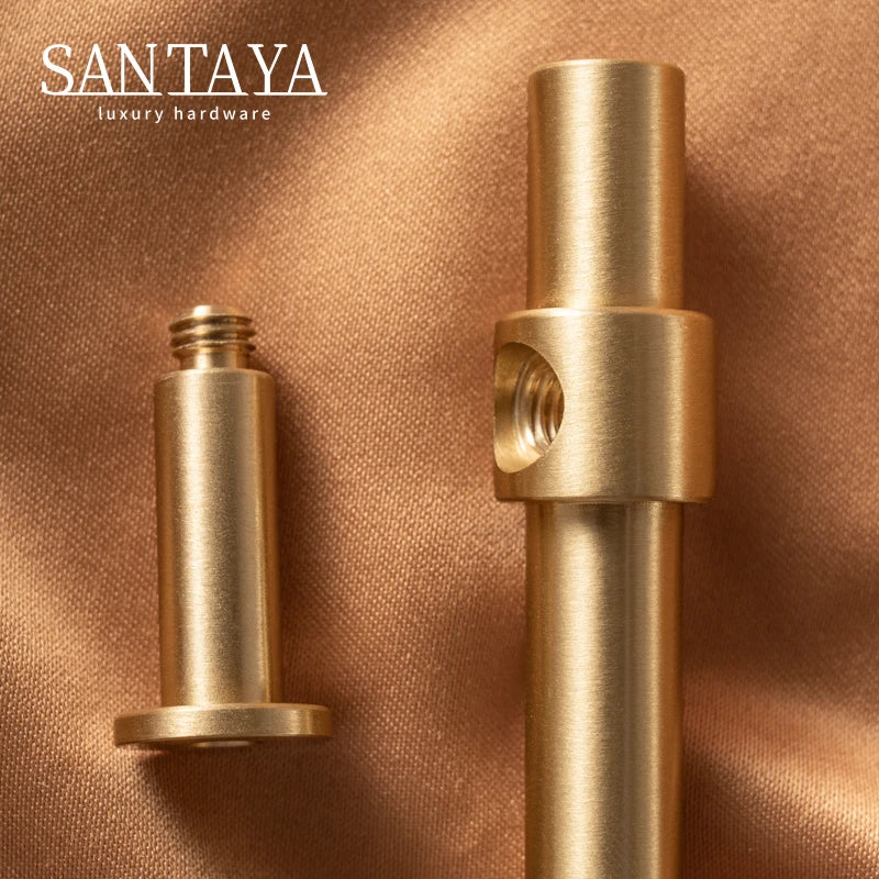 Santaya Modern Solid Brass Cabinet Pull Handle for Furniture