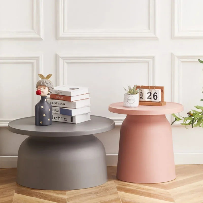 YQXH Modern Minimalist Plastic Coffee Table for Living Room