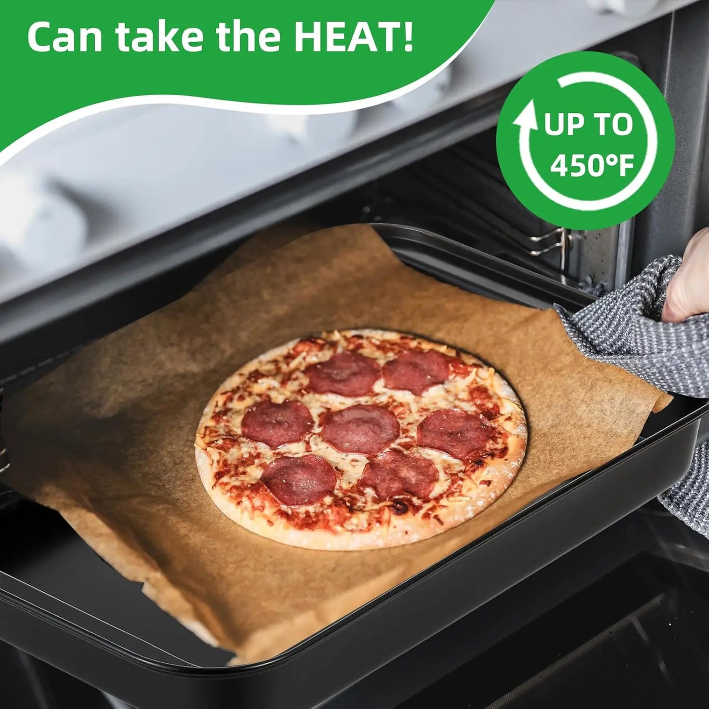 11-Piece Nonstick Baking Pans Set Carbon Steel Bakeware