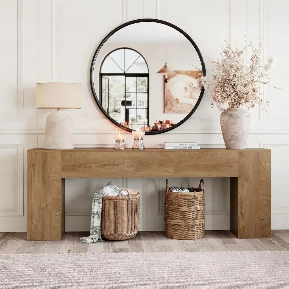 Modern Entryway Console Table For Hallway And Living Room