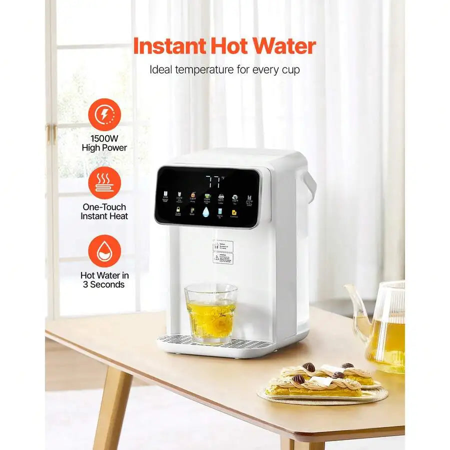 XMSJ Hot Water Dispenser Countertop With 7 Temperature Settings