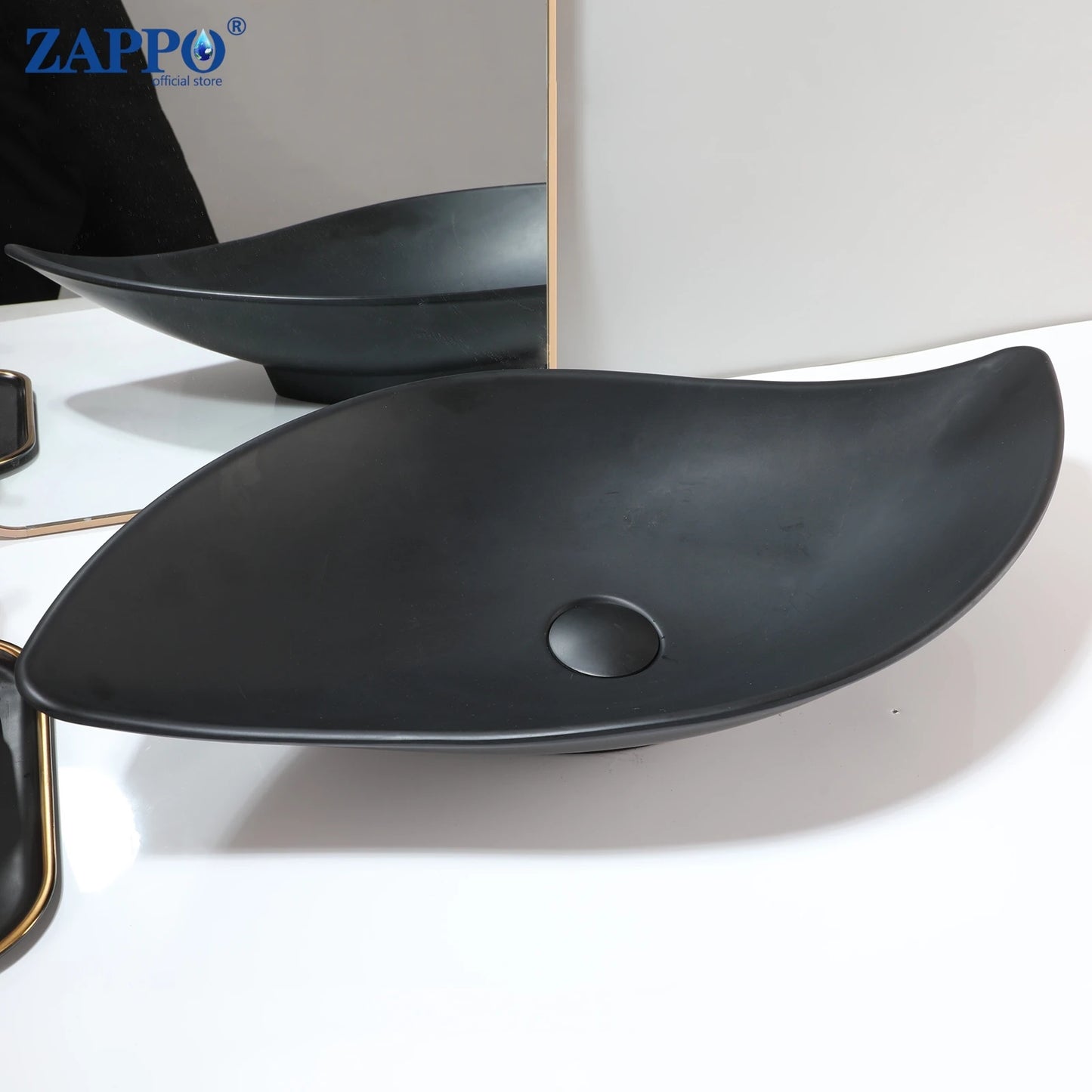Mekkhalaa Stone Resin Above Counter Bathroom Vessel Sink