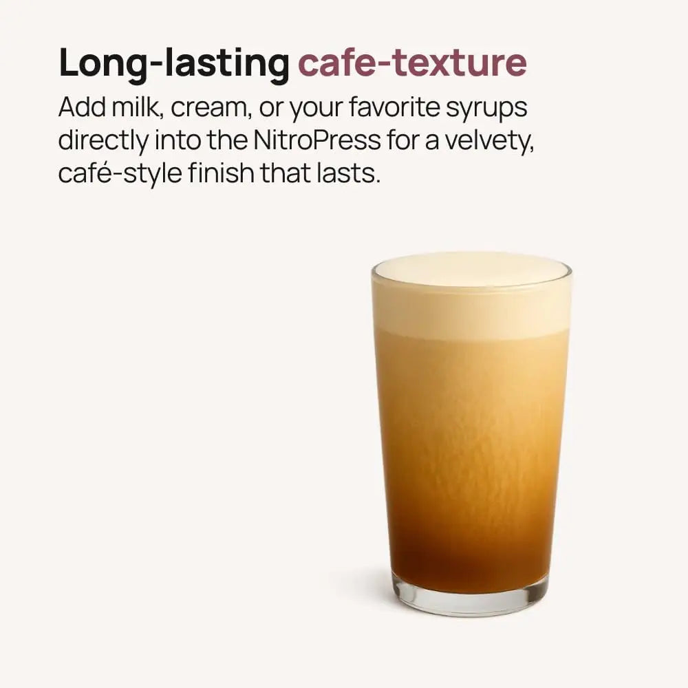 XMSJ Electric Nitro Cold Brew Maker With Air Powered Infuser