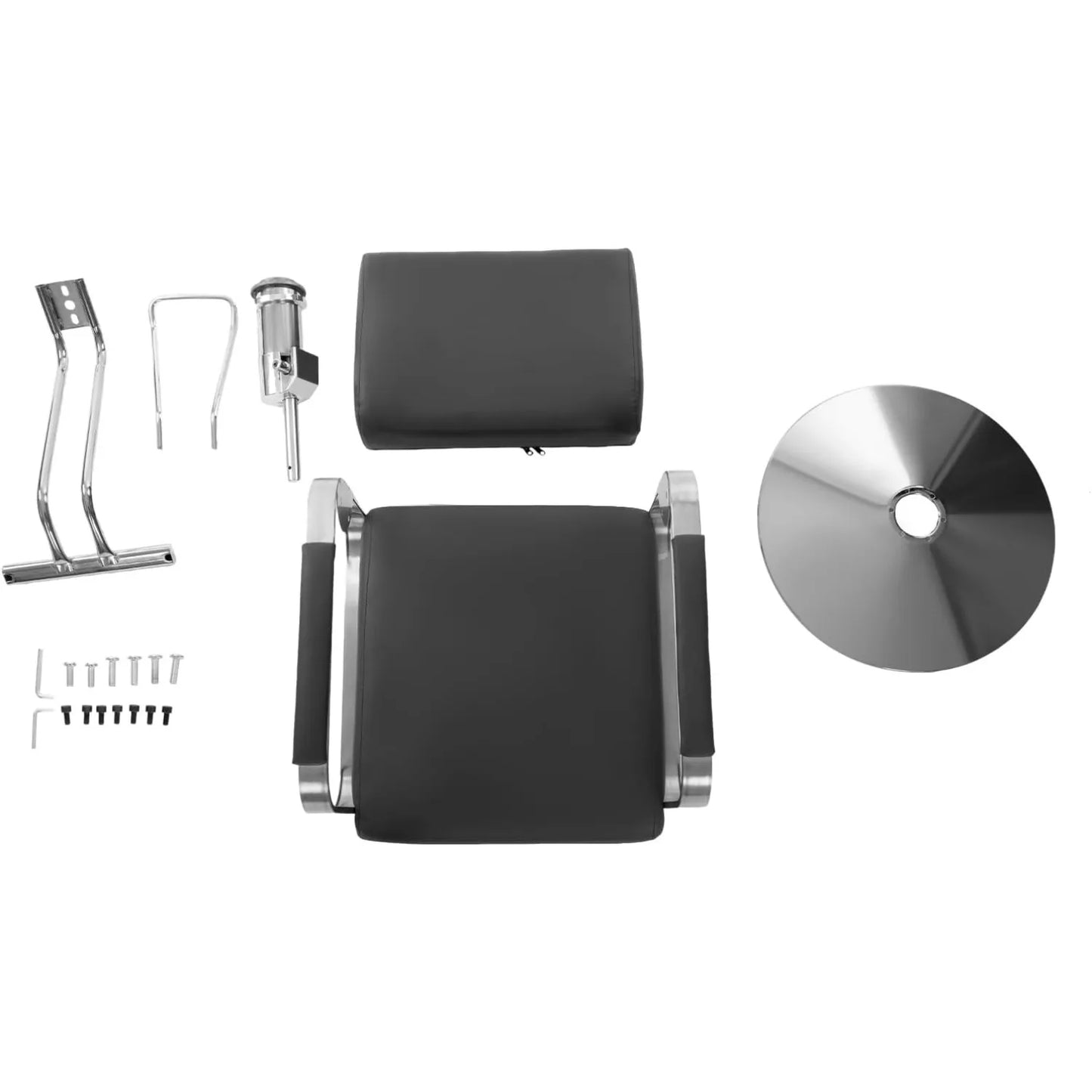 360 Degree Swivel Hairdressing Salon Chair Height Adjustable With Footrest