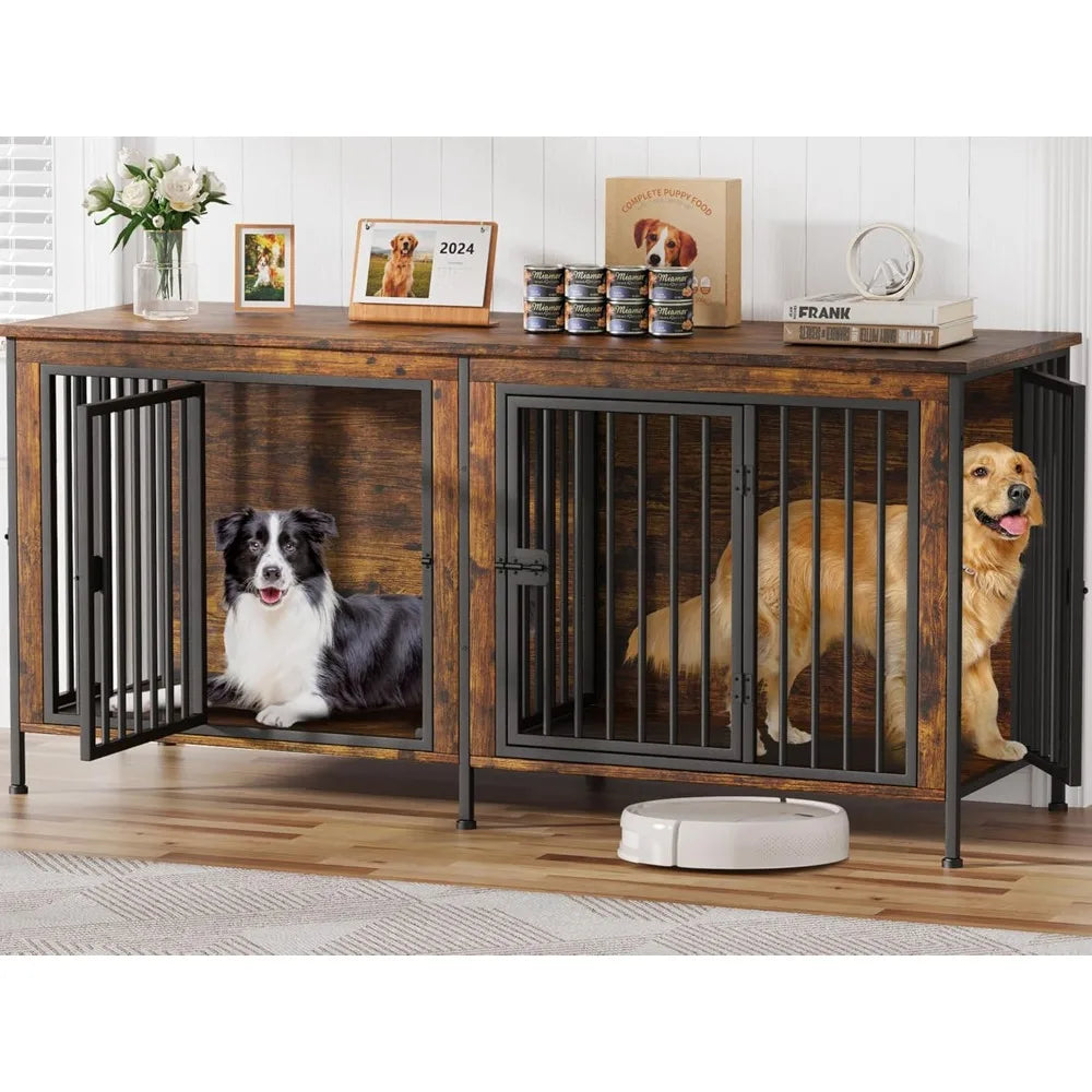 Dog Crate Furniture Heavy Duty Kennel For Small Large Dogs