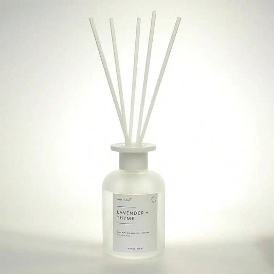 XMSJ Lavender Thyme Reed Diffuser Set With 5 Sticks
