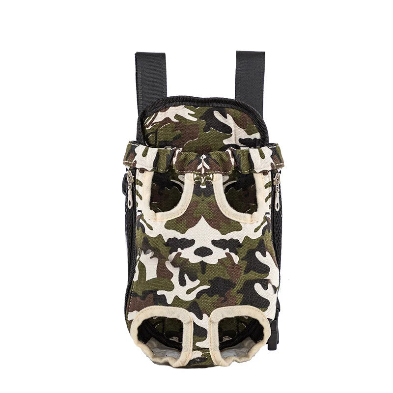 Adjustable Cat And Dog Carrier Backpack Double Shoulder Travel Bag