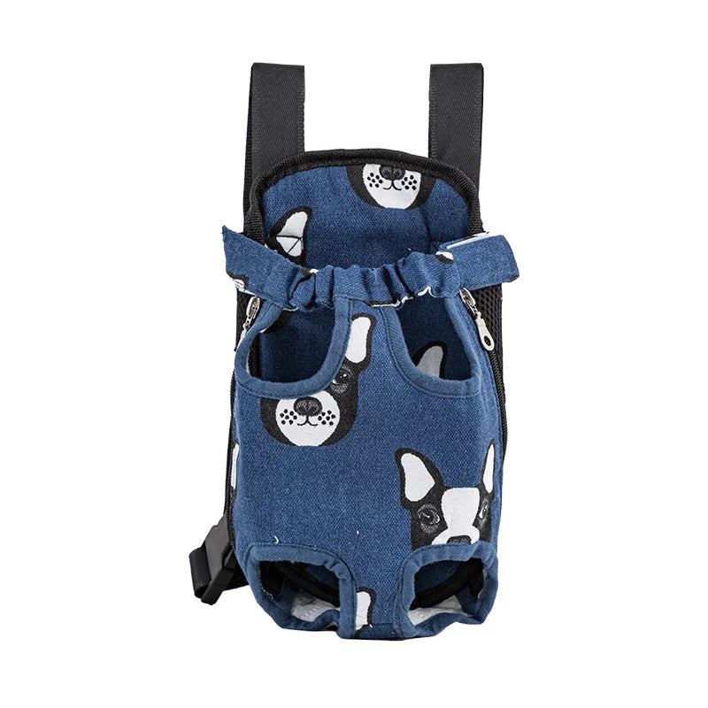Adjustable Cat And Dog Carrier Backpack Double Shoulder Travel Bag