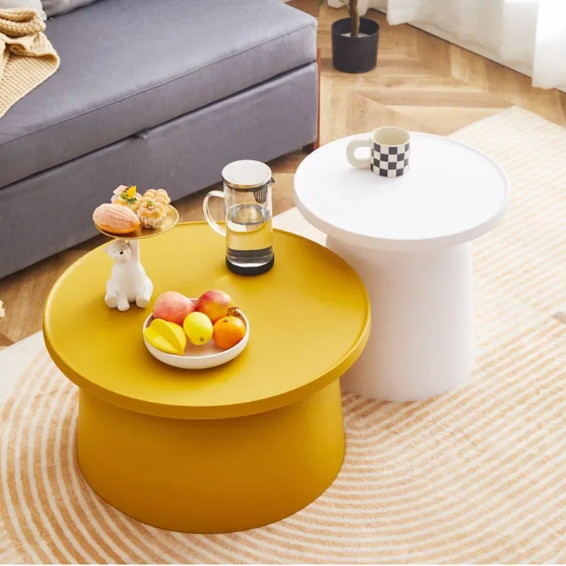 YQXH Modern Minimalist Plastic Coffee Table for Living Room