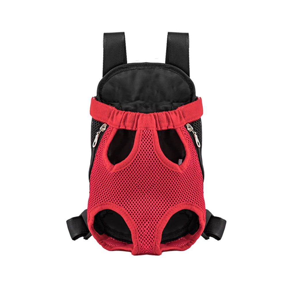 Adjustable Cat And Dog Carrier Backpack Double Shoulder Travel Bag
